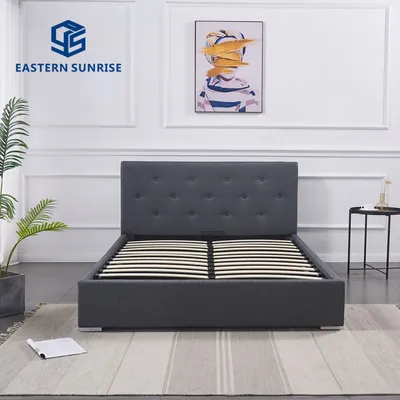 Europe Style Exclusive Italian Design Faux Leather PU Curve Bed