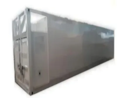 Export to Angola Container Petrol Fuel Mobile Gas Station