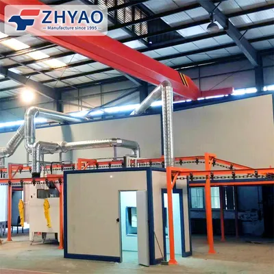 Steel Pipes Fully Atuomatic Economical Painting Machine Curing Oven