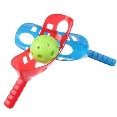 Hot Sale Scoop Ball Set Catching Game Trackball Sport Lacrosse Racket Game