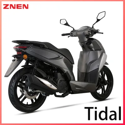 Tubeless Tires 125cc 150cc 175cc 200cc Watercooling Motor Scooter 16 Inch Wheel