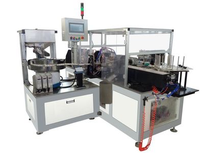 Automatic Pouch Spout Inserting Machine