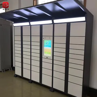 Express Cabinet Express Delivery Fast Mail with Electric Anti Theft Lock Advertising Screen