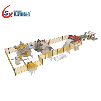 Versatile Blanking Coil Leveling and Cut to Length Line for Metal Fabrication