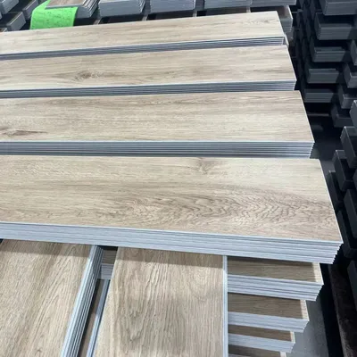 Premium Spc Flooring Modern Oak Design Waterproof 4mm Click Lock IXPE Spc Wood Flooring