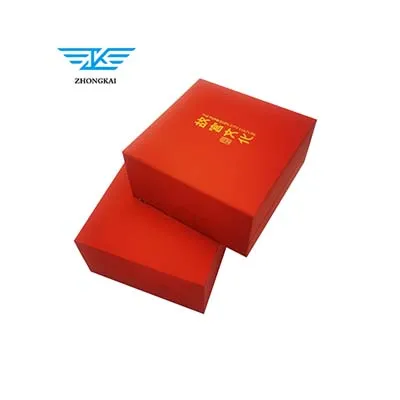 2020 Luxury Style Red Light Ring Box Fashion Jewelry Packaging Box