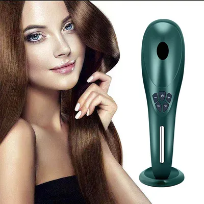 Christmas Gift Red Blue Light Massage Brush Electric Laser Hair Growth Comb
