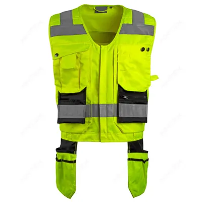 Premium High-Visibility Work Vest for Safety and Comfort