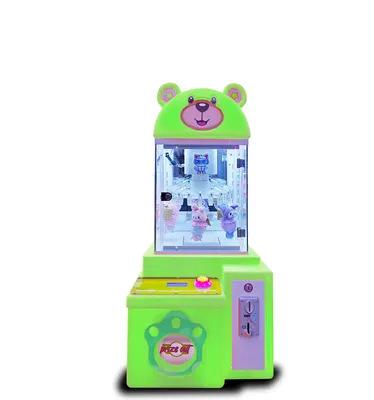 Guangzhou Factory Cheap Hot Sales Coin-Operated Mini Clamp Doll Machine