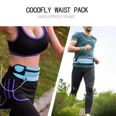 Water-Proof Waist Pocket for Exercise Running Belt