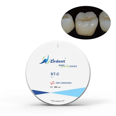 Zirdent St-C Super Translucent Zirconia Ceramic Block Discs