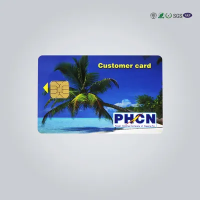 PVC RFID Smart PVC Contact / Contactless IC Card with Chip
