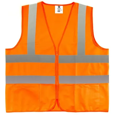 Safety Clothing High Visibility Orange Reflective Safety Vest