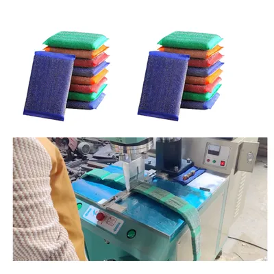 Automatic Scourer Pad Welding Machine for Industrial Use