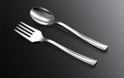 Silver Coated Cutlery Disposable Cutlery /Cc-02
