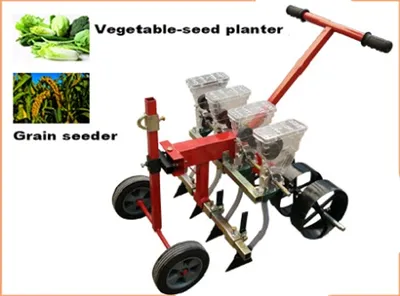 2 Rows 4 Rows 6 Rows Vegetable, Grain Seed Planter