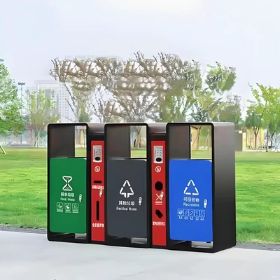 High End Commercial Garbage Bin, Outdoor Classified Garbage Bin Dustbin