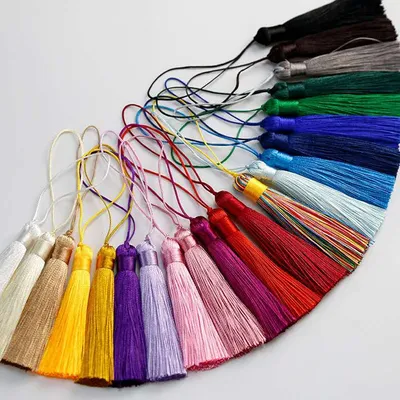 in Stock Silk Tassel Thickness Tassel