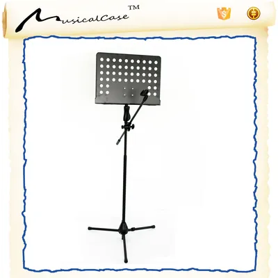 Book Music Stand for Music Sheet and Mike