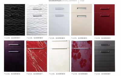 Water Resistance Glossy Kitchen Door (customized size)