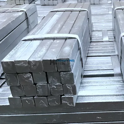 Hot DIP Galvanized Solid Structural Steel Square Steel Bar