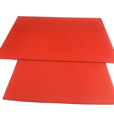 Orange Color A4 Size 2.3mm in Thickness Odorless Laser Rubber