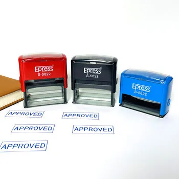 Self-Inking Stamp with Customized Logo