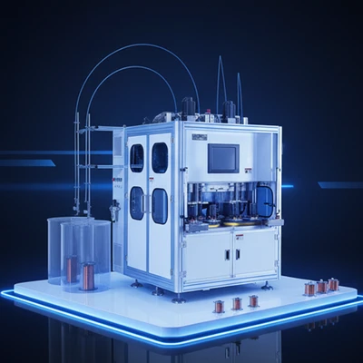 High Quality Automatic Armature Winding Machine Four-Head Eight-Station Vertical Winding Machine