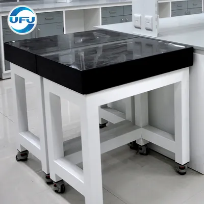 Modern Lab Furniture Marble Balance Table in Physics Laboratory