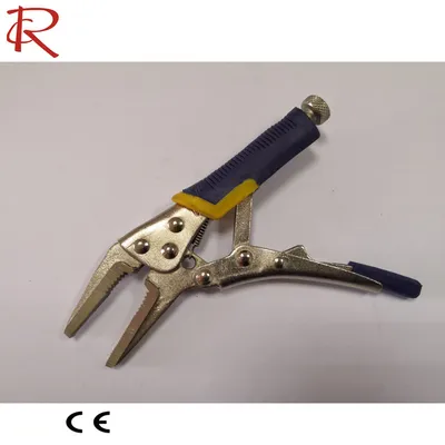 CRV Material Long Nose Pliers Locking Pliers