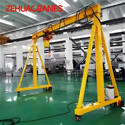 Warehouse Light Duty Portable Mobile Small Gantry Crane 4.5 Ton 3.2 Ton 2 Ton 1 Ton 0.5 Ton