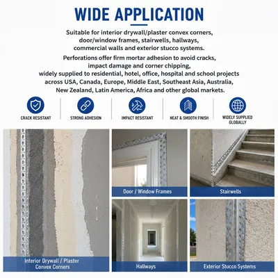 Metal Corner Bead / Drywall Metal Corner Bead