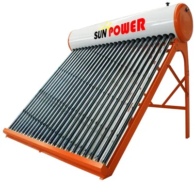 Premium Freestanding Solar Water Heater by Sunpower - Direct Open Loop