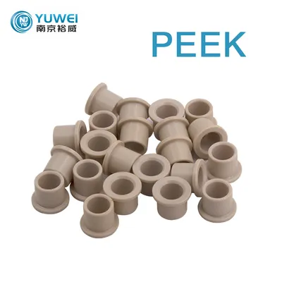 Wholesale High Quality High Precision Injection Molding Peek Plastic Bushing Sleeve