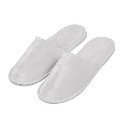 Padded Velvet with Non-Woven Hotel Slippers Cushioned Economy