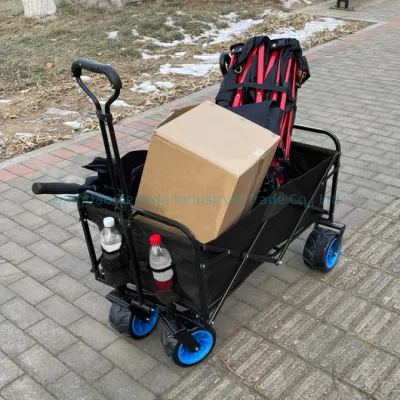 Wide Wheel Folding Wagon for Carry Kids/ Traveling