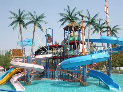 Theme Water Park Fiberglass Outdoor Toy