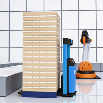 Narrow Aisle Intelligent Agv for Enhanced Internal Warehouse Logistics