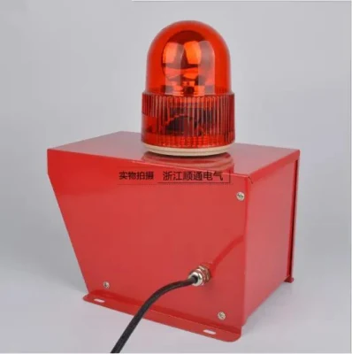 Security Emergency Sound Tones Wireless Outdoor Alarm Red Siren Light 220V