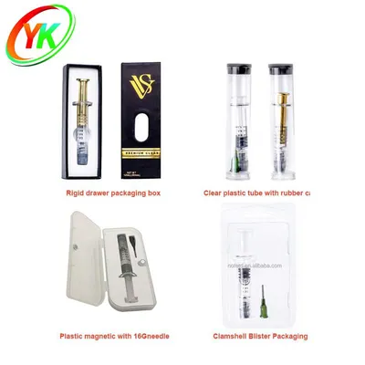 Disposable Pen with Plastic Tube 1ml Luer Lock Glass Syringes