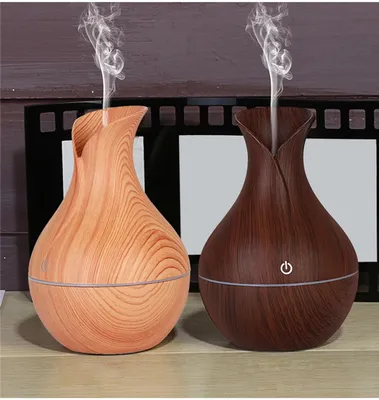 130ml USB Air Humidifier Electric Mist Spray Oil Aromatherapy LED Light Mini Humidifier for Car Home Office