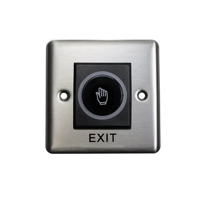 Yoursensor Wired Infrared Touchless Switch Stainless Steel Hand Button Switch for Automatic Door Opener