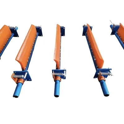 High Quality Alloy Secondary Conveyor Scraper Belt Cleaner for Mining Industry