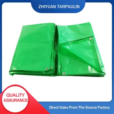Green Plastic Greenhouse Cover PE Tarps