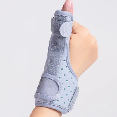 Thumb Spica Splint Adjustable Breathable Thumb Brace with Wrist Support for De Quervain Tendonitis Arthritis Injury Recovery