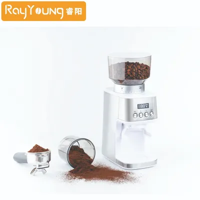 Durable Conical Burr Coffee Grinder, Espresso Helper