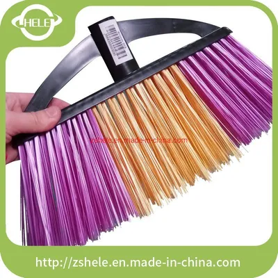 Cheapest Item Angle Broom with Colorful Bristle Hl-303