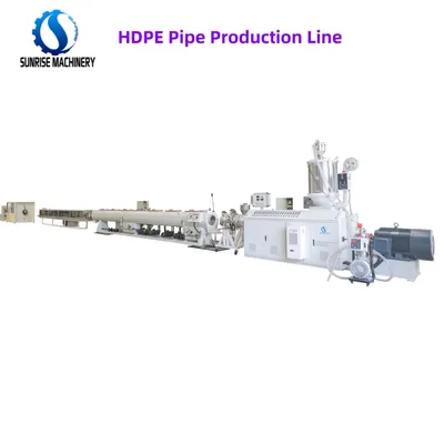 Plastic PVC HDPE PPR PP Pipe Production Line / HDPE Dwc Corrugated Pipe Hose Tube Extrusion Production Line