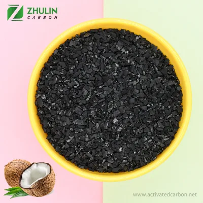 6*12mesh or 8*16mesh Iodine 1050mg/G Coconut Shell Activated Carbon for Gold Recovery