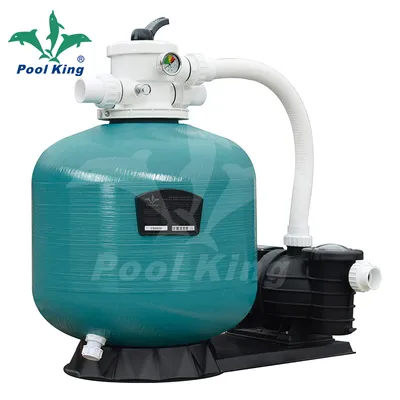 Plastic with Fiberglass Sand Filter with Pump Filtration System for Swimming Pool
